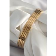 Skygo TJ-BB6482 316L Çelik Gold Renk Ajda Model Kadın Bileklik