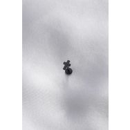 Skygo TJ-PR1151 316L Cerrahi Çelik Siyah Renk Tragus Piercing