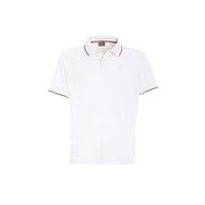 Slam A108001S00_DECK Beyaz Polo Yaka Regular Fit Erkek T-Shirt