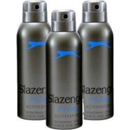 Slazenger Active Sport 3x150 ml Mavi Erkek Deodorant