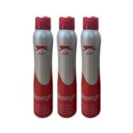 Slazenger Active Sport Kırmızı 3x150 ml Kadın Deodorant