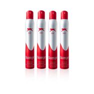 Slazenger Active Sport Kırmızı 4x150 ml Kadın Deodorant