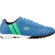 Slazenger Henrik HS Saks Mavi Yeşil Futbol Erkek Çocuk Halı Saha Ayakkabı