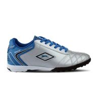 Slazenger Hugo HS Gri Mavi Futbol Erkek Çocuk Halı Saha Ayakkabı
