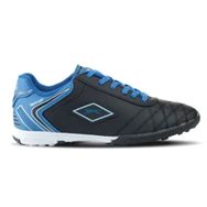 Slazenger Hugo HS Siyah Mavi Futbol Erkek Çocuk Halı Saha Ayakkabı