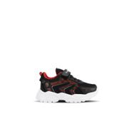 Slazenger Kanner Siyah Kırmızı Sneaker Erkek Çocuk Ayakkabı