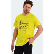 Slazenger Karnen Over Açık Sarı Erkek T-Shirt