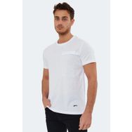 Slazenger Kaurı Beyaz Erkek T-shirt