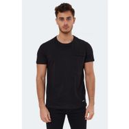 Slazenger Kaurı Siyah Erkek T-shirt
