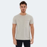 Slazenger Kaurı Taş Gri Erkek T-shirt