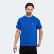 Slazenger Oswin KTN Saks Mavi Erkek T-shirt