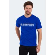 Slazenger Pallu Saks Mavi Erkek T-shirt