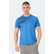 Slazenger Raven Saks Mavi Erkek T-shirt