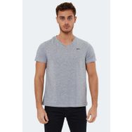 Slazenger Rıvaldo Gri Erkek T-shirt