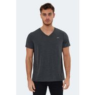 Slazenger Rıvaldo Koyu Gri Erkek T-shirt