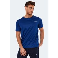 Slazenger ST13TE125-400 Omar Ktn Lacivert Erkek T-shirt