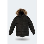 Slazenger ST23JC027-500 Calisto New Siyah Unisex Çocuk Mont