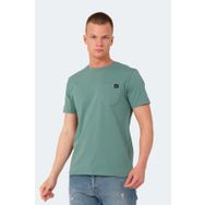 Slazenger Vesela Su Yeşili Erkek T-shirt