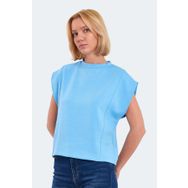 Slazenger Vıncenza Mavi Kadın T-shirt