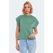 Slazenger Vıncenza Su Yeşili Kadın T-shirt