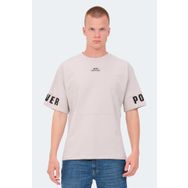 Slazenger Vision Taş Gri Erkek T-shirt