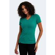Slazenger Vivek Yeşil Kadın T-shirt