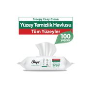 Sleepy 100'lü 1 Paket Easy Clean Yüzey Temizlik Havlusu