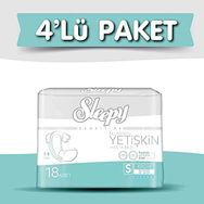 Sleepy 18 Adet 4'lü Small Yetişkin Bezi
