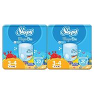 Sleepy 3-4 Numara 40 Adet Mayo Bebek Bezi