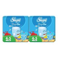 Sleepy 4-5 Numara 34 Adet Mayo Bebek Bezi
