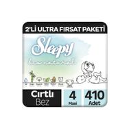 Sleepy Bio Natural No:4 Maxi 410 Adet Bebek Bezi