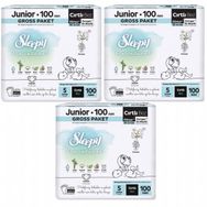 Sleepy Bio Natural No:5 Junior 300 Adet Bebek Bezi