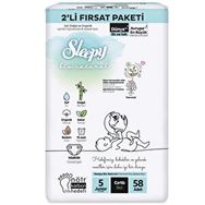 Sleepy Bio Natural No:5 Junior 58 Adet Bebek Bezi