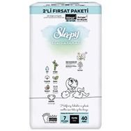 Sleepy Bio Natural No:7 XXLarge 40 Adet Bebek Bezi