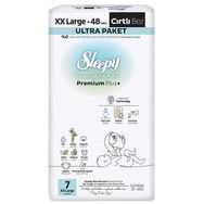 Sleepy Bio Natural No:7 XXLarge 48 Adet Bebek Bezi