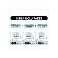 Sleepy Bio Natural Premium Plus Mega Paket Gece Extra 26x3 78 Adet Hijyenik Ped