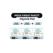 Sleepy Bio Natural Premium Plus Uzun 120 Adet Hijyenik Ped