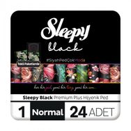 Sleepy Black Premium Plus Normal 4x24 Adet Hijyenik Ped