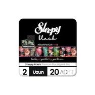Sleepy Black Premium Plus Uzun 20x Hijyenik Ped