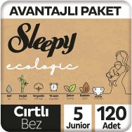 Sleepy Ecologic No:5 Junior 120 Adet Bebek Bezi