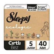 Sleepy Ecologic No:5 Junior 40 Adet Bebek Bezi