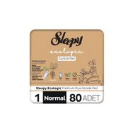 Sleepy Ecologic Premium Plus 80 Adet Normal Günlük Ped