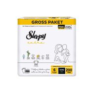 Sleepy Extra No:6 XLarge 200 Adet Bebek Bezi