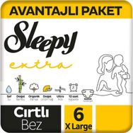 Sleepy Extra No:6 XLarge 46 Adet Bebek Bezi