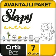 Sleepy Extra No:7 XXLarge 40 Adet Bebek Bezi