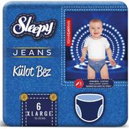 Sleepy Jeans No:6 XLarge Külot Bebek Bezi
