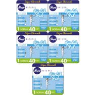 Sleepy Natural 5x40 Adet Normal Günlük Ped