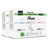 Sleepy Natural Double Soft No:4 Maxi 120 Adet Bebek Bezi