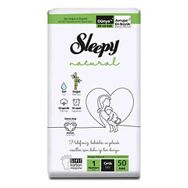 Sleepy Natural No:1 Yenidoğan 50 Adet Bebek Bezi