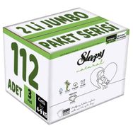 Sleepy Natural No:3 Midi 112 Adet Bebek Bezi